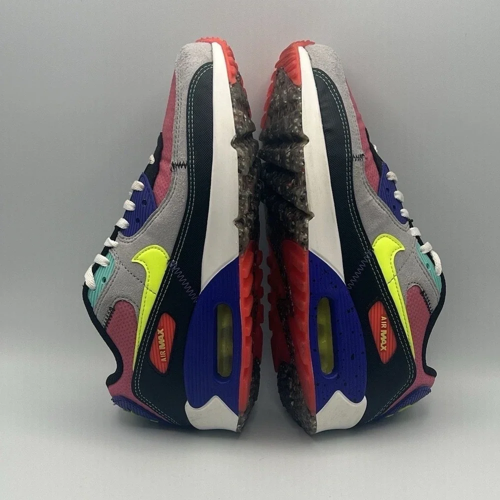 Nike Kids Air Max Sneakers - Pink, Gray, Black, Lime, Purple
